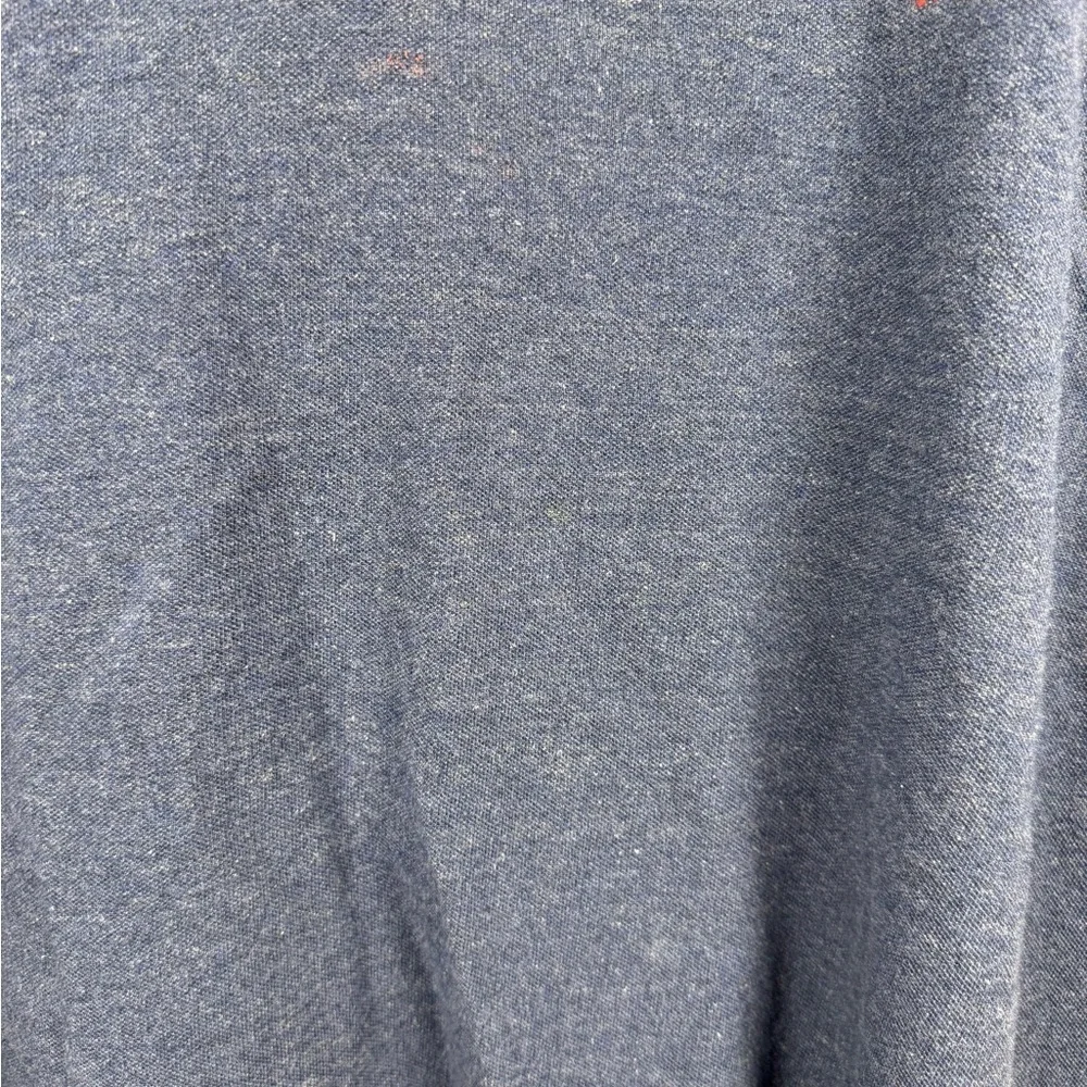 Polo by Ralph Lauren Men's Heather Blue Polo Slim Fit Shirt XXL